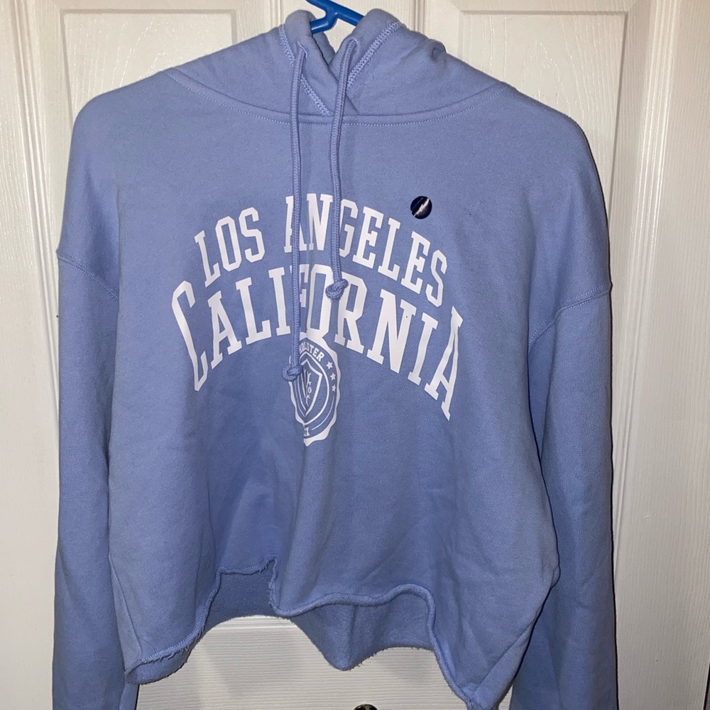 Hollister Cropped Hoodie